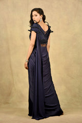 ART NOUVEAU STARRY BLUE GOWN