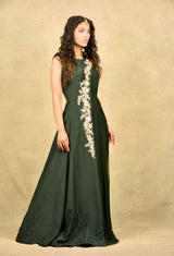 BOTTLE GREEN ADAH DRAPE