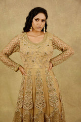 CREME BRULLE SPARKLE GOWN