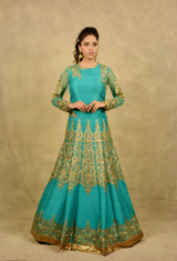 DIVINE PEACOCK GREEN