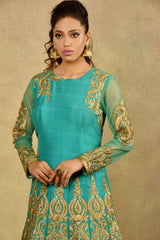 DIVINE PEACOCK GREEN