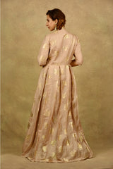 DUSTY PINK FOILAGE TUNIC