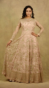 DUSTY PINK PANACHE GOWN