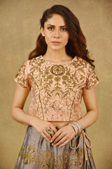 ETHER GREY HAZE LEHENGA