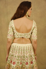 HANS BAGEECHA IVORY LEHENGA