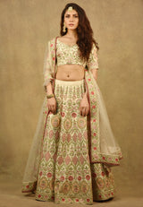 HANS BAGEECHA IVORY LEHENGA