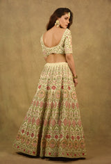 HANS BAGEECHA IVORY LEHENGA