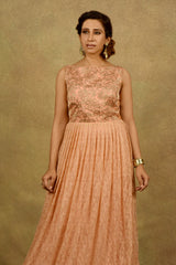 PEACHY SUMMER SENZA GOWN