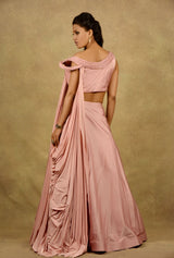 PLUSH-IN-PINK GOWN