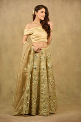RAMAYANA GOLD DEER LEHENGA