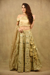 RAMAYANA GOLD DEER LEHENGA