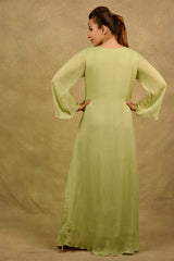 STEEL FLASH-IN LEAF GREEN