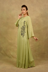 STEEL FLASH-IN LEAF GREEN