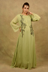 STEEL FLASH-IN LEAF GREEN