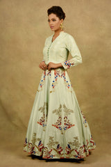 SUMMER SORBET GREEN ANARKALI