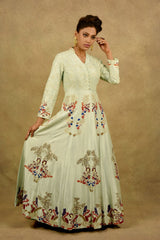 SUMMER SORBET GREEN ANARKALI
