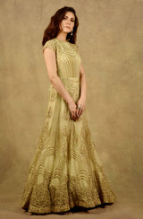 ZESTY LEMON & GOLD ELIXIR GOWN