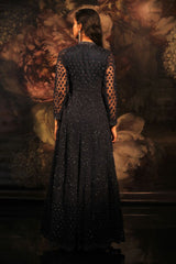 NAVY BLUE LAWAND GOWN