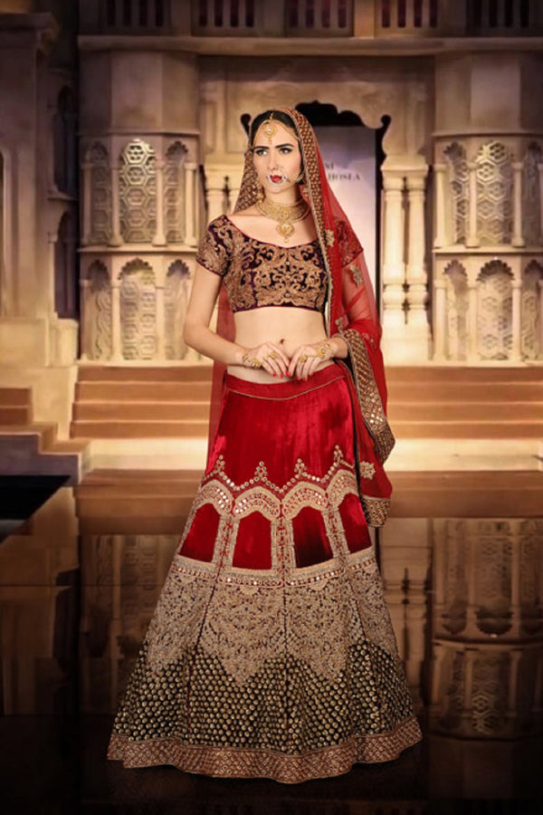 TIJARA FORT PALACE LEHENGA