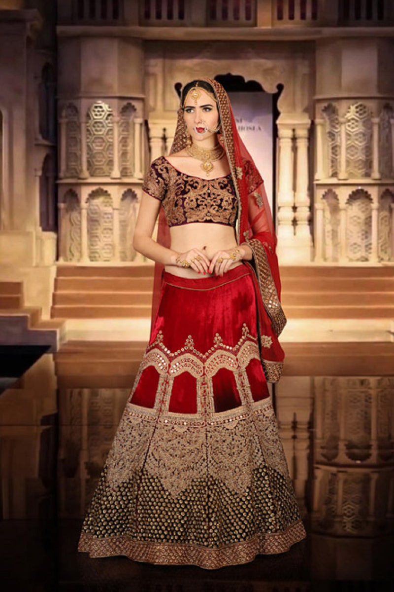 TIJARA FORT PALACE LEHENGA