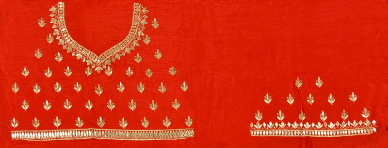 CRIMSON RED GODDESS LEHENGA