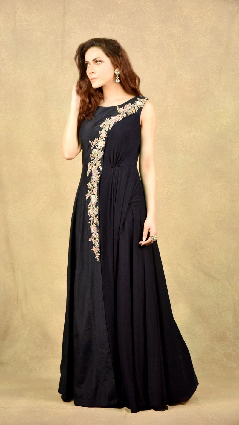 DEEP BLUE ADAH GOWN