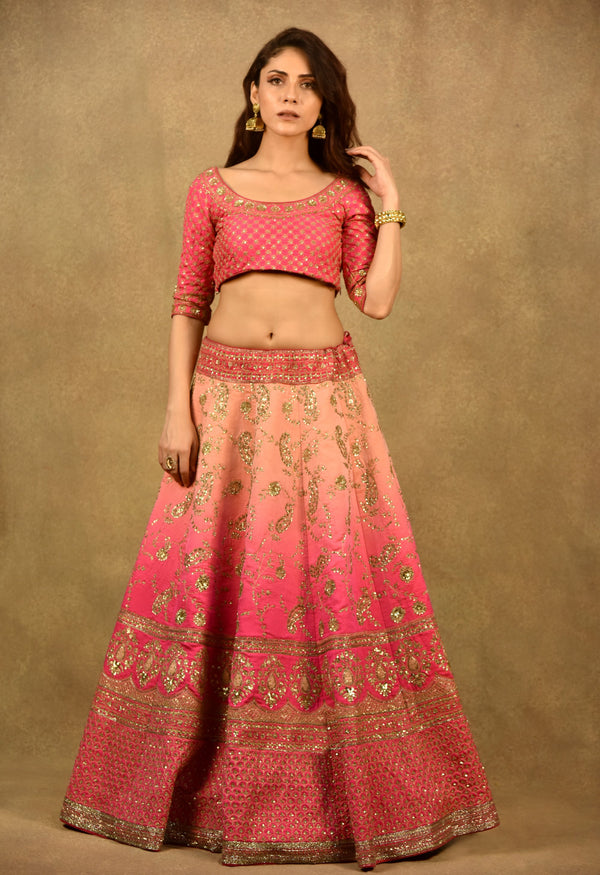 FUSCHIA LA AFFAIRE’ LEHENGA