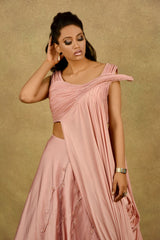 PLUSH-IN-PINK GOWN