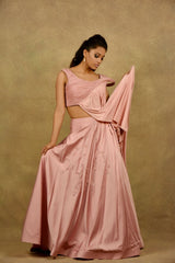 PLUSH-IN-PINK GOWN