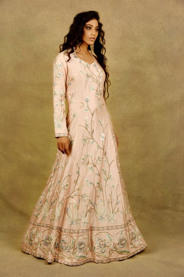 POWDER-PINK FLORAL ODESSEY