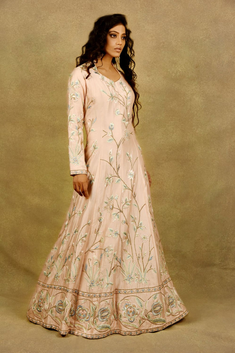 POWDER-PINK FLORAL ODESSEY