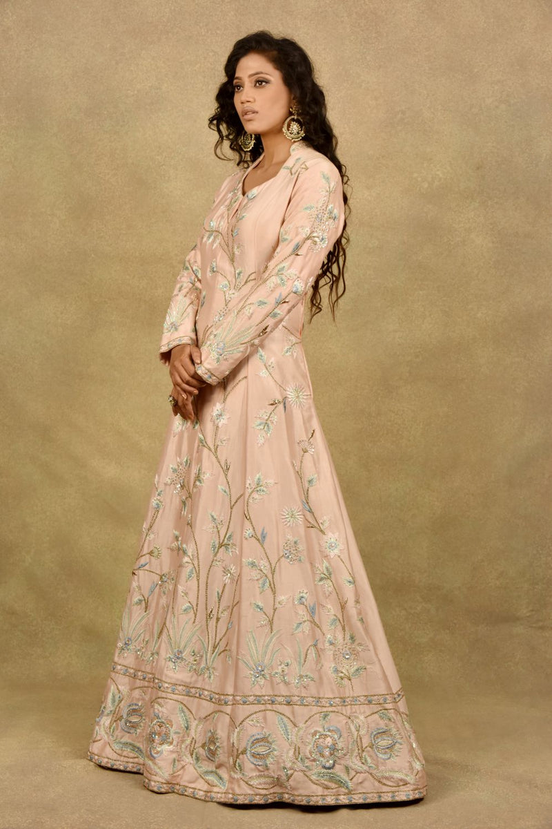 POWDER-PINK FLORAL ODESSEY