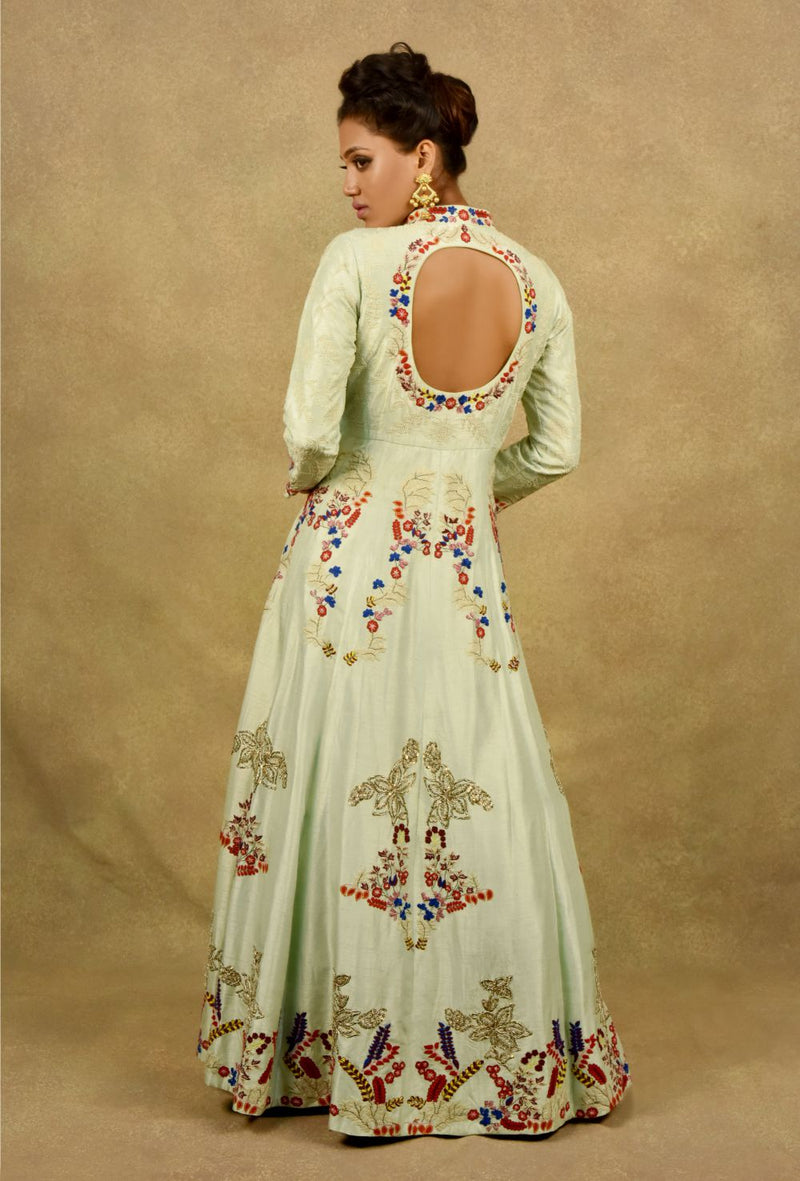SUMMER SORBET GREEN ANARKALI