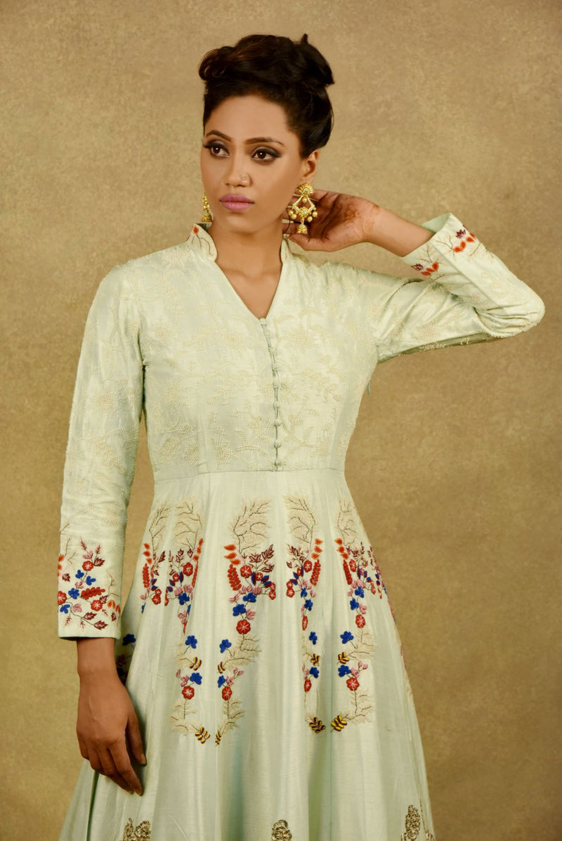 SUMMER SORBET GREEN ANARKALI